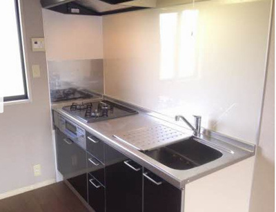 【キッチン】 | クレール | お料理しやすいキッチンです