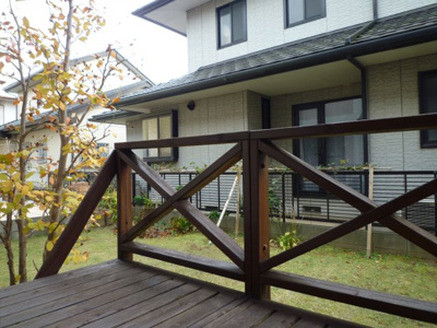 【バルコニー】 | プティベルジェ | ウッドデッキ