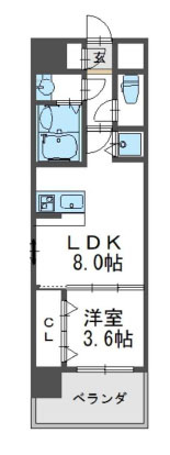 【間取り】 | パラゴン宮町