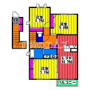【間取り】 | シャーメゾンウィステリアの間取り