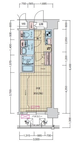【間取り】 | ララプレイス大阪ウエストゲート