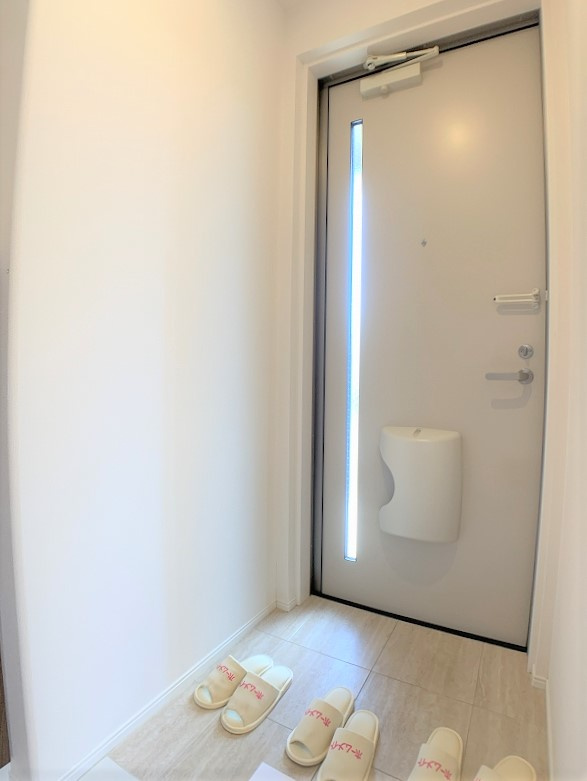 モンステラの玄関