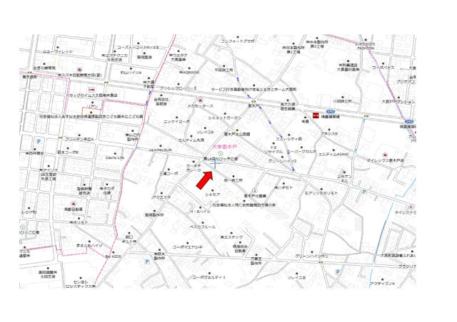 【地図】 | 売地：第２寄木戸分譲1区画 | 物件案内図