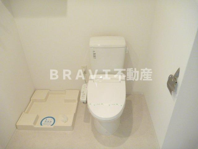 セレニテ上町台　BRAVI不動産のトイレ|【セレニテ上町台】シンプルで使いやすいトイレです