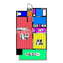 【間取り】 | サニークレスト東比恵の間取り