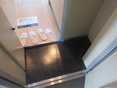 メゾン・ド・パルミエの玄関