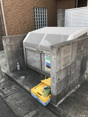 【その他共用部分】 | ハイツスリースター | 敷地内のごみ置き場