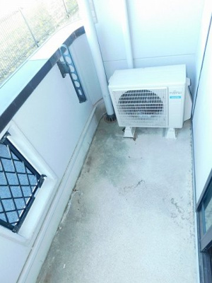 【バルコニー】 | コンフォート楠 | ※同建物別のお部屋