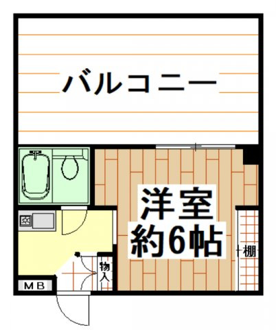 ロフティ岡田の間取り