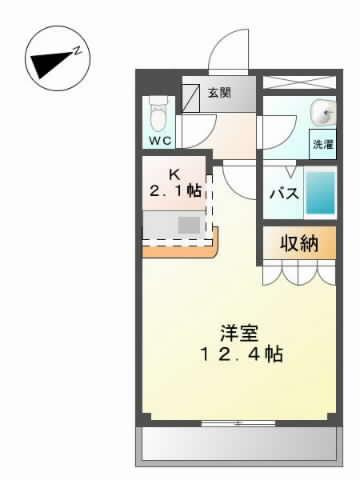 プリーマ・ヴィラⅠ番館の間取り
