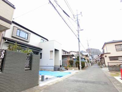 【前面道路含む現地写真】 | 流山市前ヶ崎３期