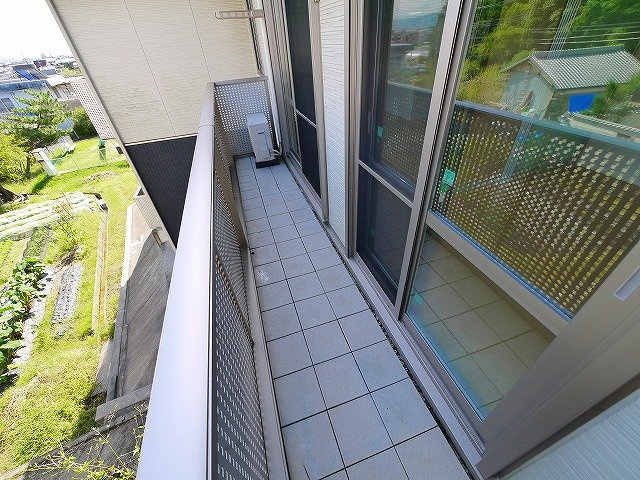 シャーメゾンソレイユのバルコニー