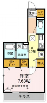 アルカンシェルの間取り