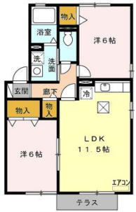 グレイスⅠの間取り