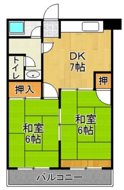 古賀第二ビルの間取り