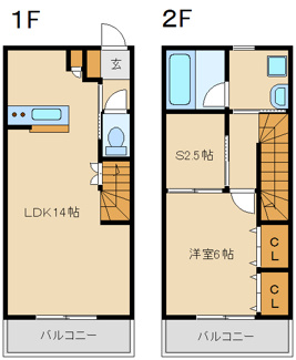 【間取り】 | ブランシェ1 | 間取り
