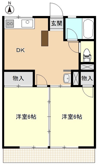 【間取り】 | ナガイハイム