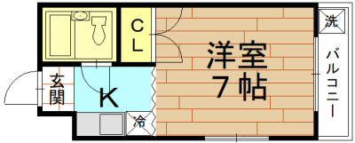 バルーンクラブ2の間取り