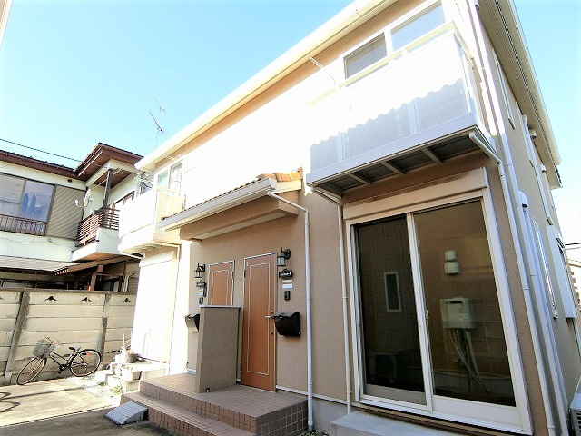 ロコハウスB棟の外観