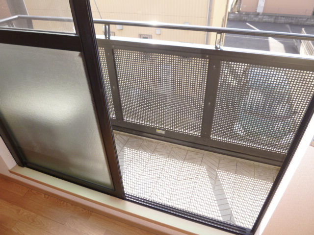 サニープレインＣのバルコニー