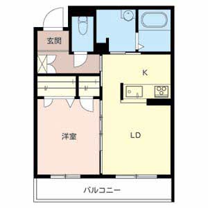 【間取り】 | アンシャンテ　Ｔａｔｓｕｍｉ