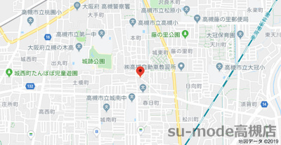 【地図】 | 高槻八幡町新築分譲住宅（F号棟）