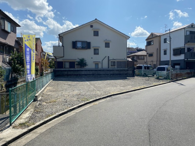 グラッド・タウン野田２丁目の前面道路含む現地写真|■１区画販売　土地はなんと約４７坪♪♪