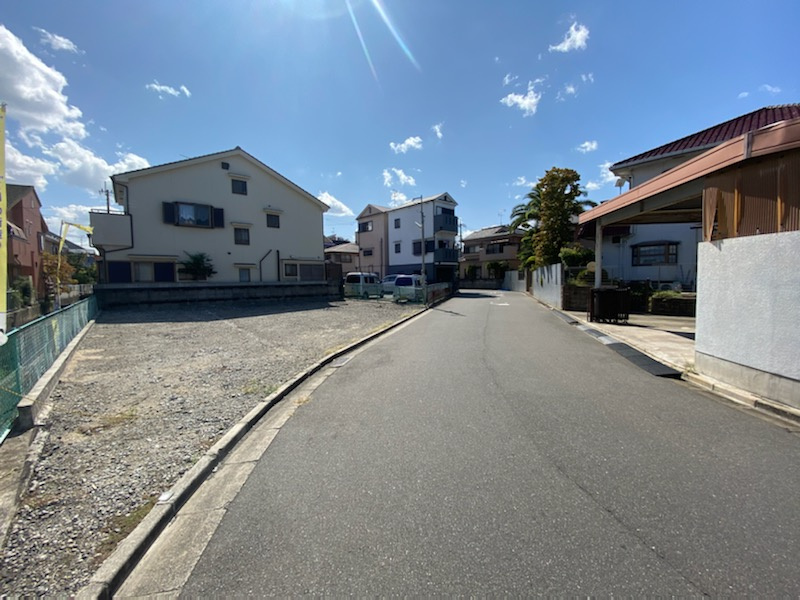 グラッド・タウン野田２丁目の前面道路含む現地写真|■お車の駐車も楽々ですよ♪♪