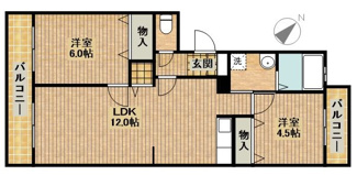 【間取り】 | ラフォーレ久末