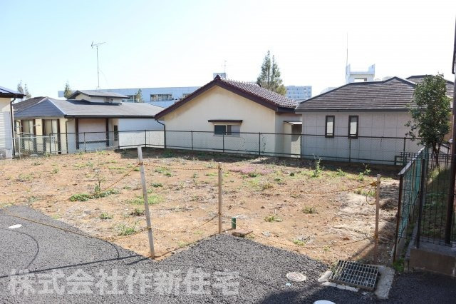 習志野市花咲２丁目　売地　建築条件なし　更地　約４７坪の外観
