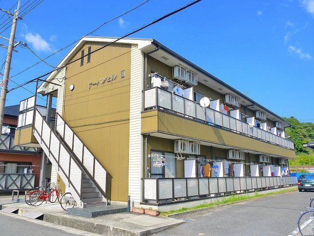 アーバンヒルⅡの外観|おしゃれな外観です