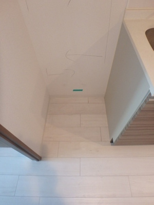 【キッチン】 | プレサンス梅田北ザ・ライブ | 冷蔵庫置場