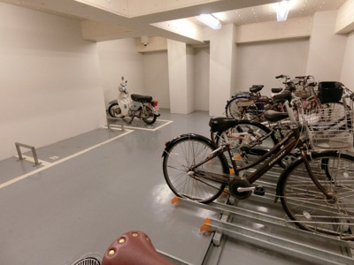 【その他共用部分】 | アゼスト堀切菖蒲園 | 自転車・バイク置場