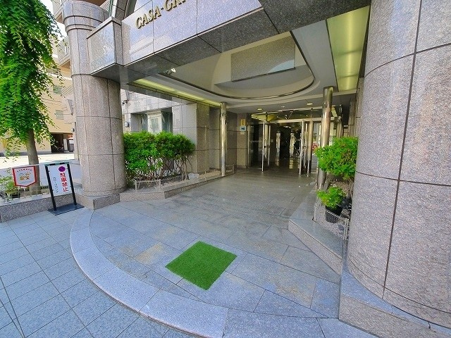 カサグランデのエントランス|建物の内部です
