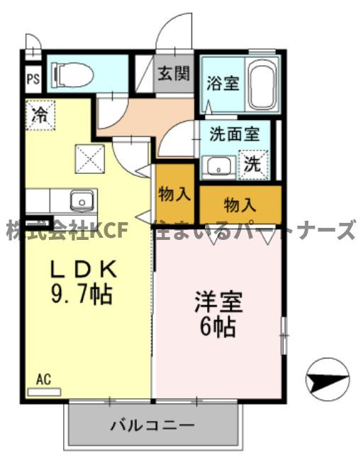 アンジュの間取り