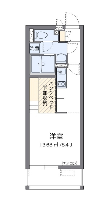 ミランダカンパニュラの間取り
