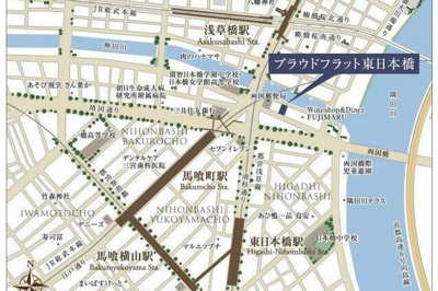 【地図】 | プラウドフラット東日本橋 | プラウドフラット東日本橋