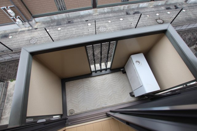 【バルコニー】 | 新ハイツウグイスB棟