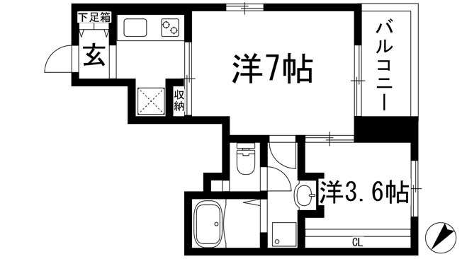 【間取り】 | フロムワン