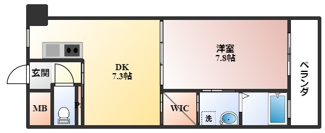 【間取り】 | ベルクール豊中