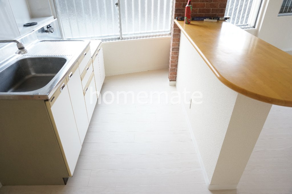 コーポリバーサイドのキッチン