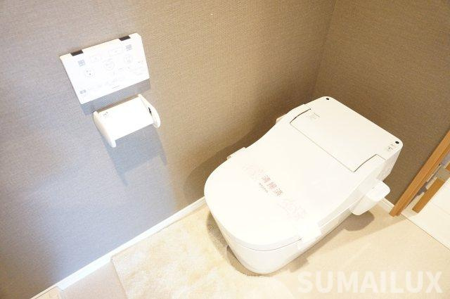 熊本市北区八景水谷１丁目の賃貸マンションのトイレ