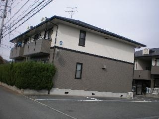 熊本市北区飛田４丁目のアパートの外観
