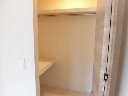熊本市北区清水本町のアパートの収納