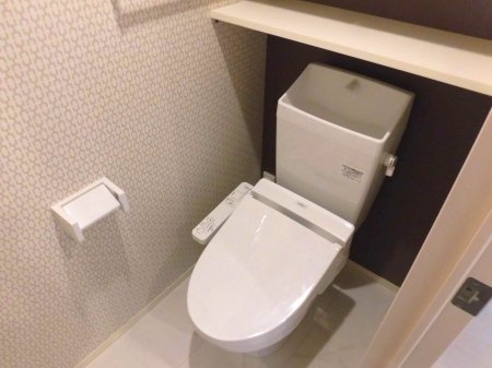 熊本市北区清水本町のアパートのトイレ