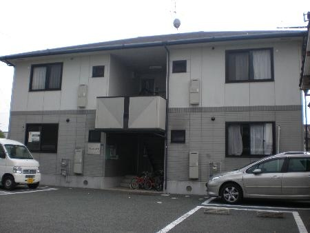 熊本市北区清水新地２丁目のアパートの外観