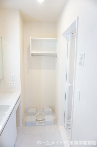 熊本市北区武蔵ケ丘９丁目のアパートの洗面所