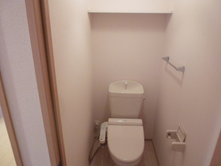熊本市東区小山６丁目のアパートのトイレ