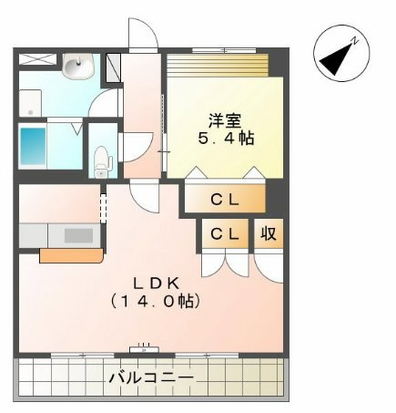 Ｇｒａｎｄ　Ｆｉｅｌｄ　弐番館の間取り