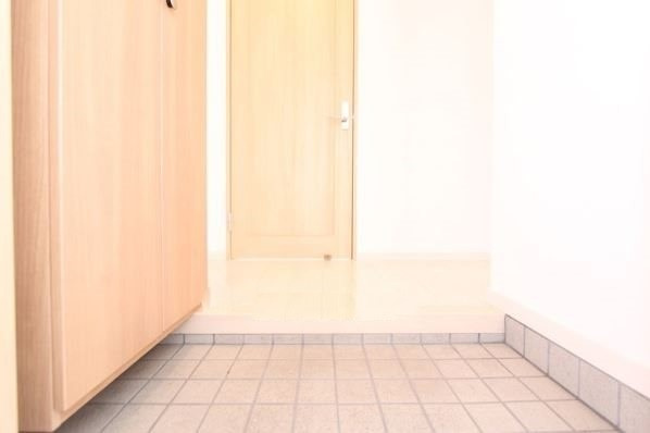 熊本市中央区新屋敷２丁目の賃貸マンションの玄関